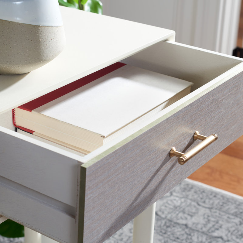 Console 35,5 po Peters, Blanc