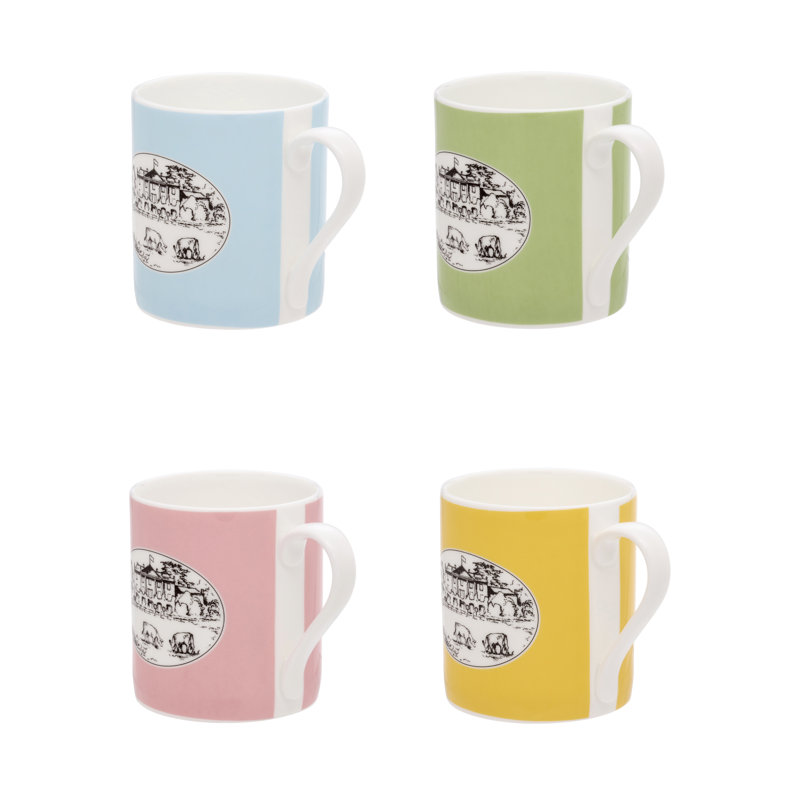Tasse à café en porcelaine tendre faite à la main Highgrove
