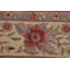 Tapis floral floral ivoire Aubusson 9 x 12