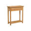 70 cm W Solid Wood Top Console Table