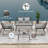 Charming Wicker Patio Furniture Set For Outdoor Enjoyment And Relaxation-1408928423