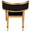 Chaise d'appoint Mavro Klismos