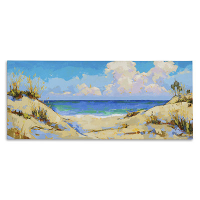 « Cloudy Beach» par Trevor Copenhaver, peinture