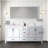 Jacques 72 in. W x 22 in. D Double Bath Vanity, Faucet Set, and 70 in. Mirror-113024981-66637682