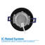 Reliable 3 po Ensemble de luminaire à DEL noir Remodel