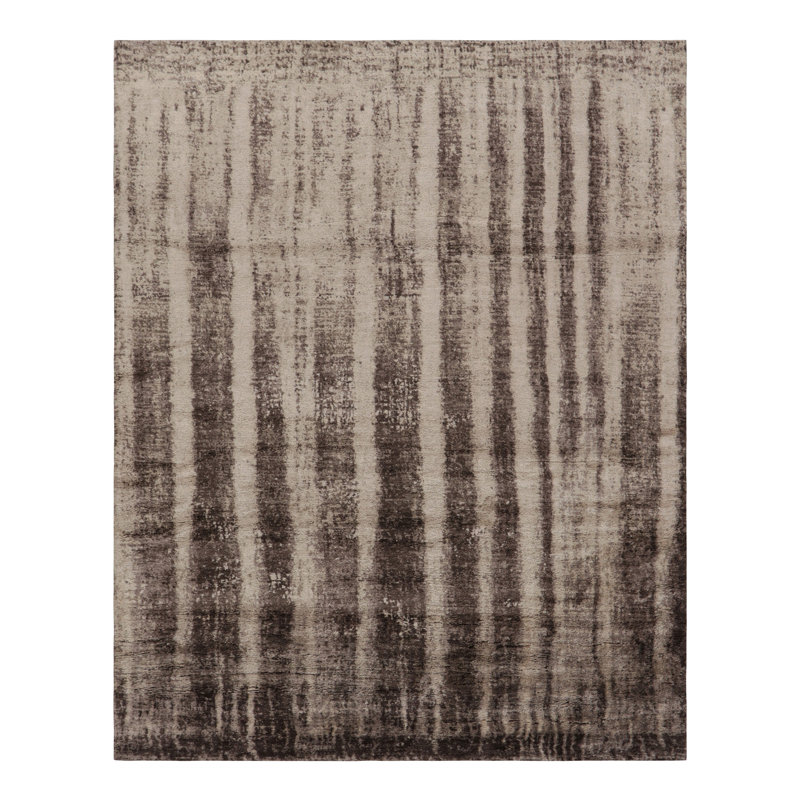 Rug & Kilim’S Modern Rug With Beige-Brown Abstract Patterns