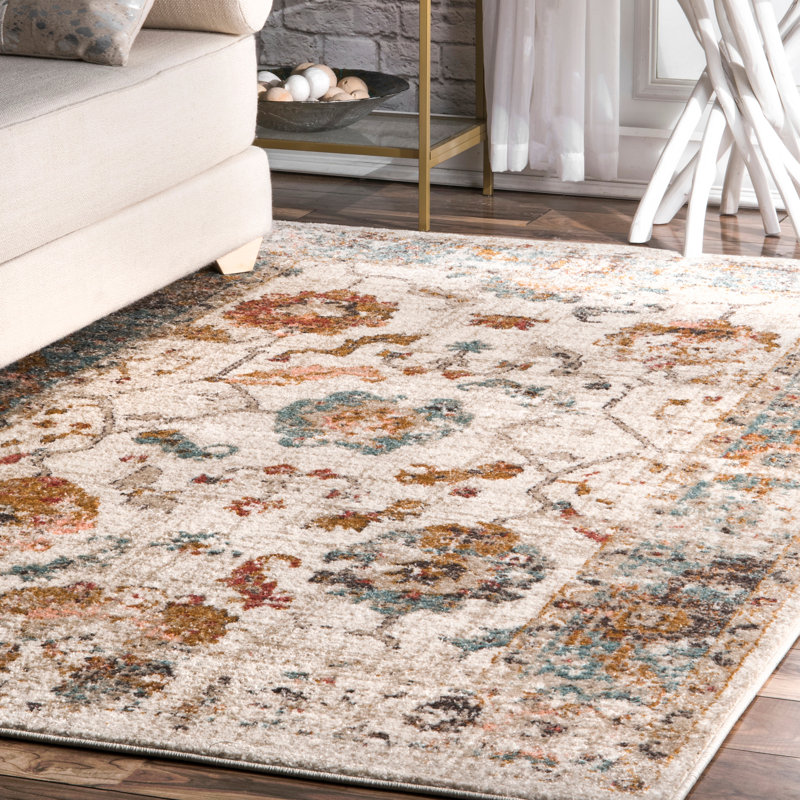 Guiterrez Southwestern Indoor Rug, Square 6' 7"