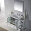 Ensemble de meuble-lavabo simple 60 po avec miroir Mance-24551129