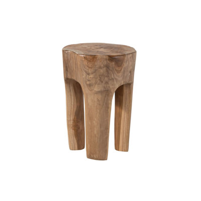 Unika Solid Wood Accent Stool