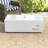 16" H X 42" W Steel Outdoor Fire Pit Table With Cover-1952730593