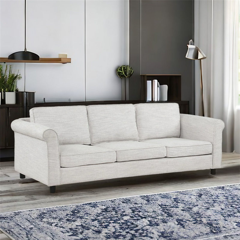 Aison 89.37'' Velvet Sofa