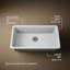 IronTones 33" L x 19" W Dual Mount Kitchen Sink-71826829