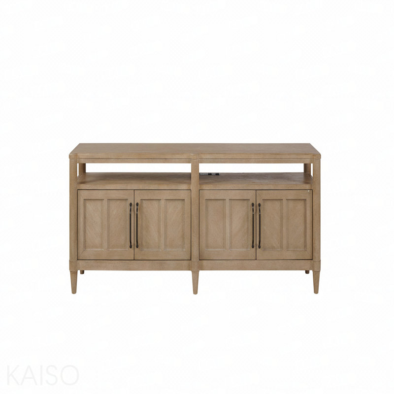 Console de divertissement 72 po au fini sable