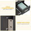 60cm Wide 3 -Drawer Mobile File Cabinet-452058343