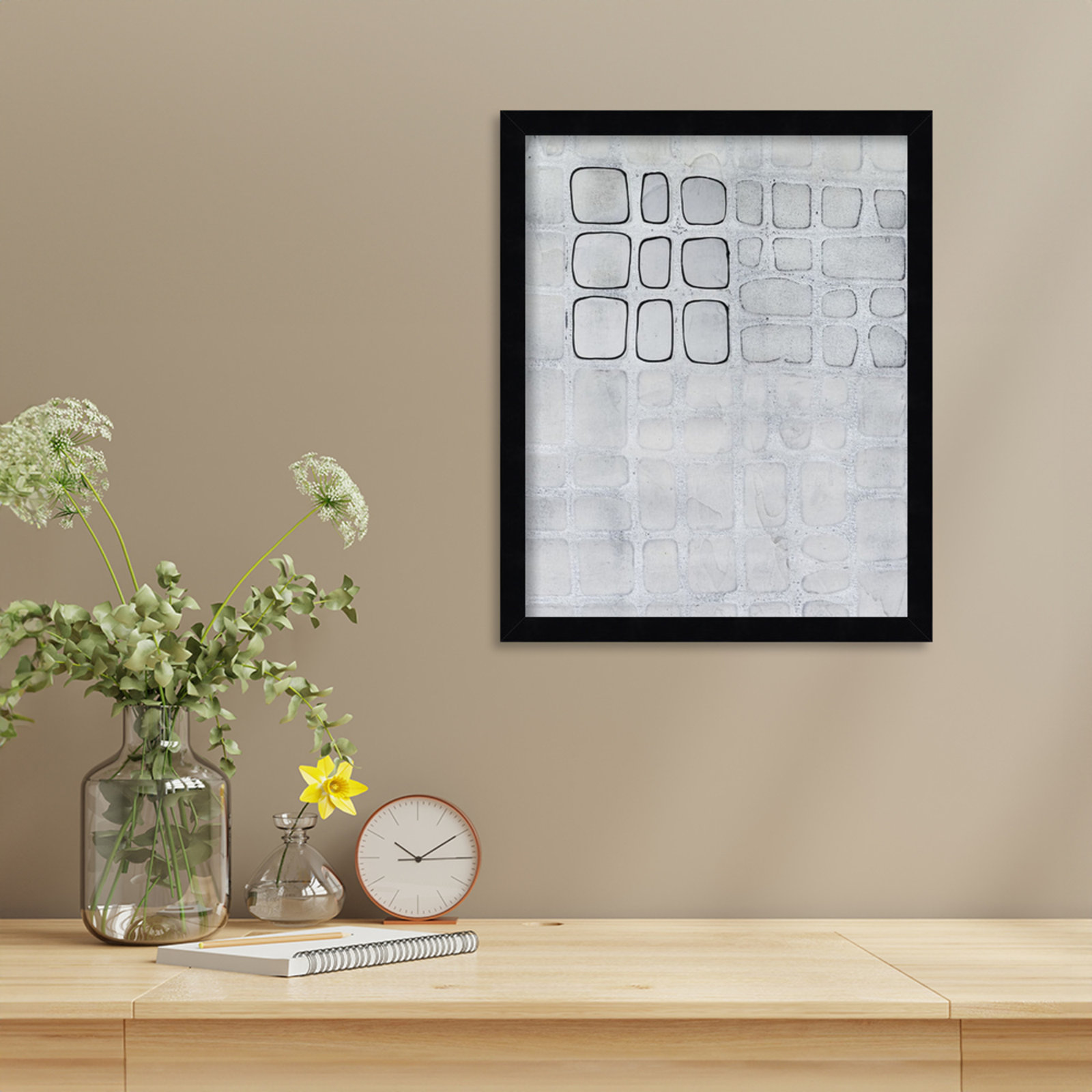 Lumen Colour I Print by Vanna Lam, Black, 17" H x 14" W