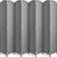 Paravent pliable à double panneau Sorbus, 8 panneaux, noir-1308883556-1264291716