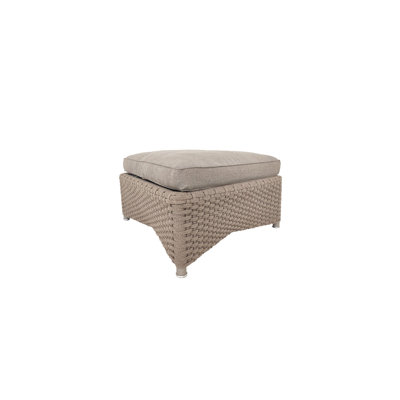 Diamond Square Outdoor Ottoman Patio Ottoman