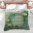 Green Floral Wreath Comforter-126331603