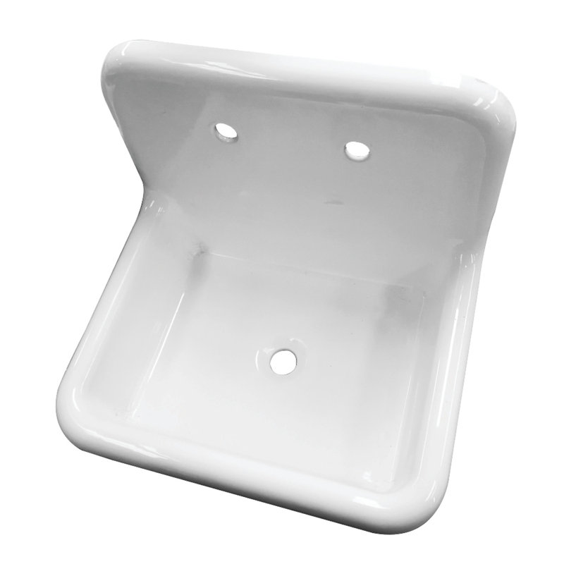 20.19" X 18.5" Wall Mounted Laundry Sink