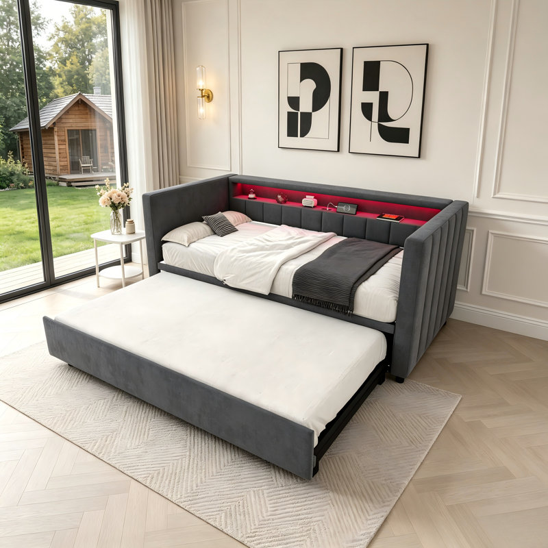 Daybed, Dark Grey