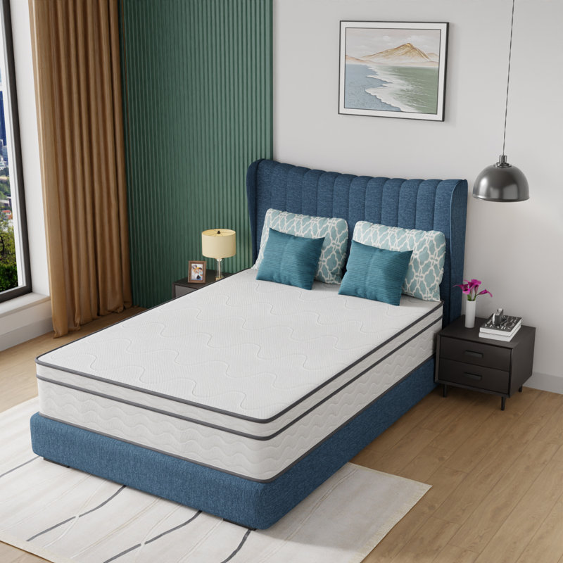 Scheinman FDW Firm Memory Foam Mattress, Full, High Profile (12”)