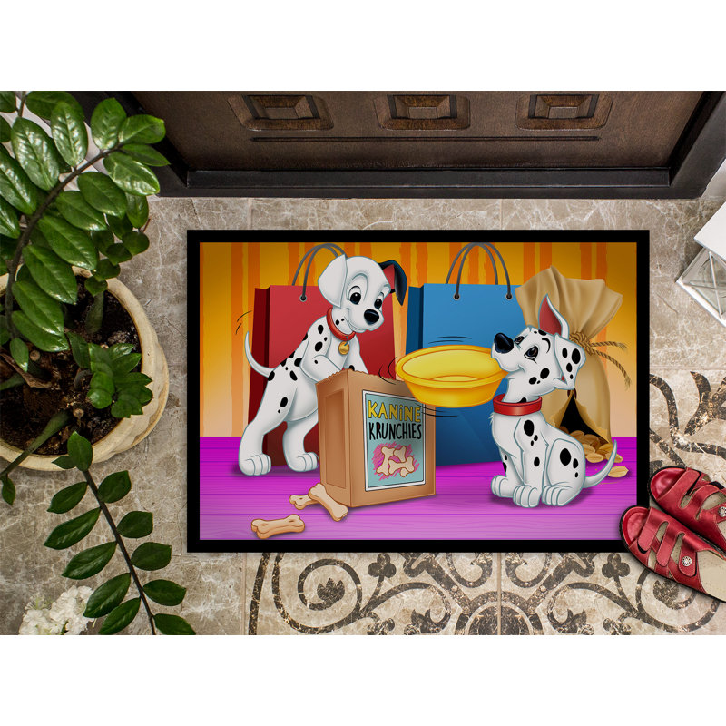 Tapis d'extérieur antidérapant Kinzie, Rectangle 2 pi x 3 pi