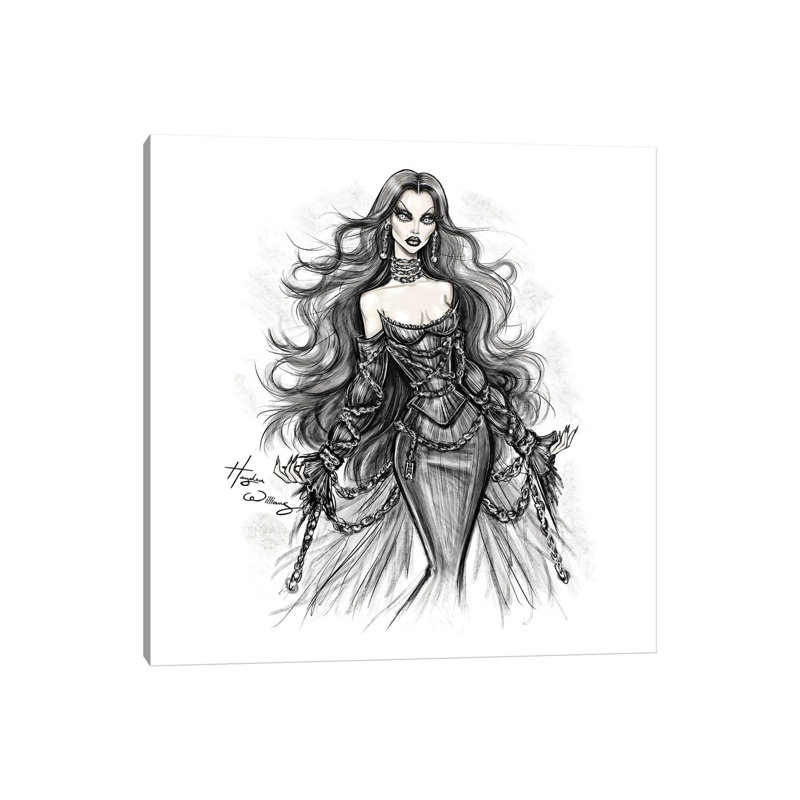 Rattling Chains In Haunt Couture by Hayden Williams - Gallery-Wrapped Canvas Giclée on Canvas, Canvas