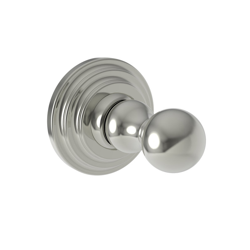 Astor Single Robe Hook, Polished Nickel
