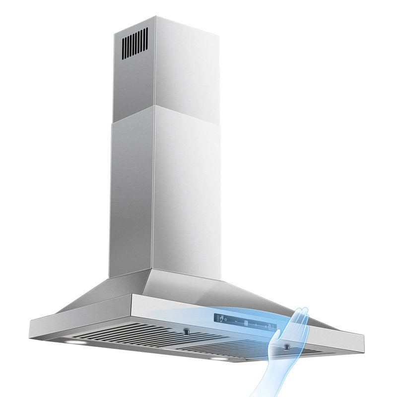 Hotte murale 24 pouces en acier inoxydable