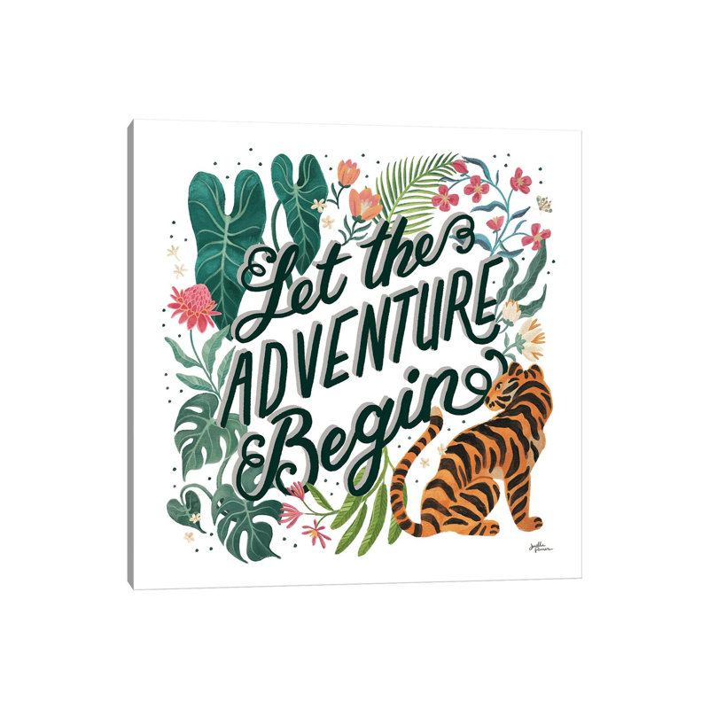Jungle Love VII by Janelle Penner - Wrapped Canvas Print, 30.48 cm H x 30.48 cm W