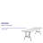Noah Rectangular Plastic Event Folding Table-90538988