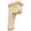 Corbeau à volutes l 5 1/2 po x P 8 1/4 po x H 16 po (paquet de 6)