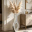 Glass Floor Vase