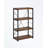 metal frame bookcase with 4-tier Open shelves