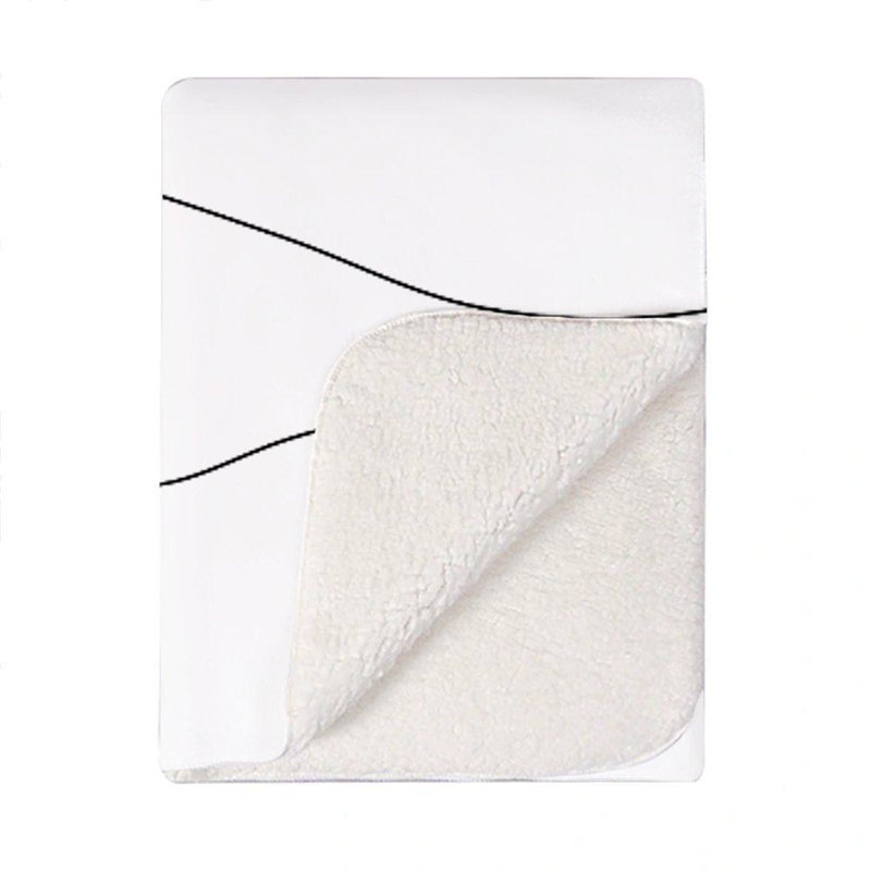 Crawfordsville Plain Weave / Muslin Throw Blanket