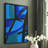 Involved Blues II Framed Print - Solid Wood-1719392313-1719392314