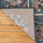 Abani Rugs Terase SAK140A Indoor/Outdoor Floral Navy Area Rug-305039764