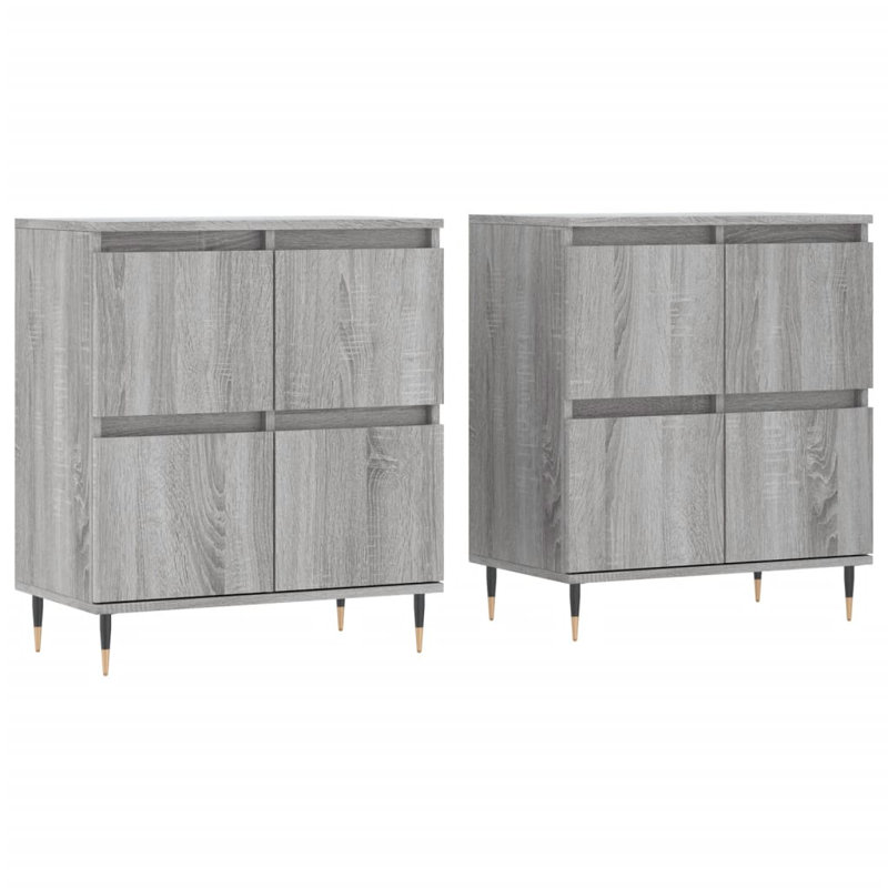 Sideboards Engineered Wood, Grey Sonoma