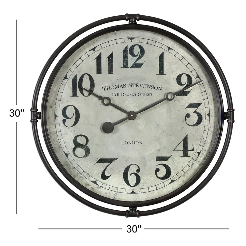 Horloge murale surdimensionnée 26 "Zella