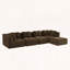 Canapé modulaire modulaire en velours côtelé, assise profonde, sans assemblage, conception antidérapante-1257478948-1257478949