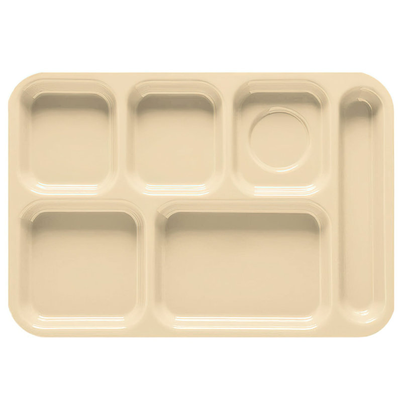 Le GE Plat de service en plastique, Beige