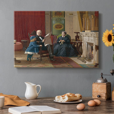 La famille brune-Eastman Johnson-Toile tendue avec châssis-1869