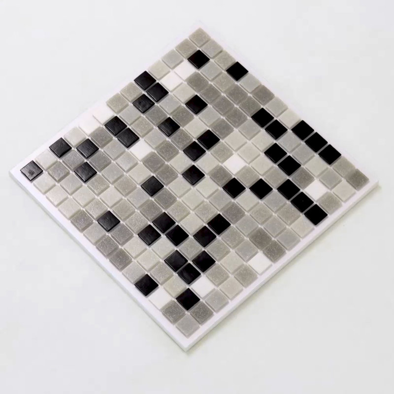 Carreau de mosaïque pour mur et plancher 0,8 po x 0,8 po Mingles