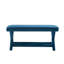 Banc rembourré en velours Mid-Century-821812409