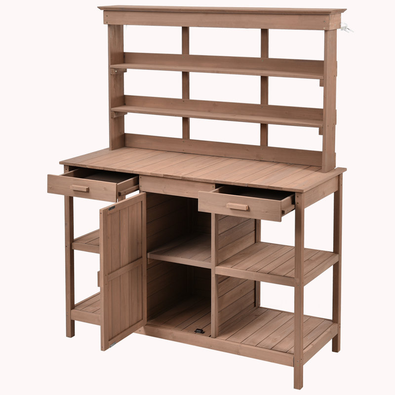 Banc de rempotage Nieisha, Brun