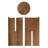 Paulownia Wood Round Table-943602875-943602852