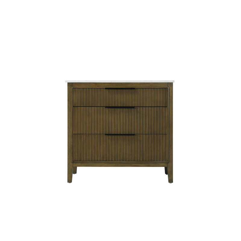 Meuble-lavabo simple 36 po en chêne noisette, Noisette chêne, 36"