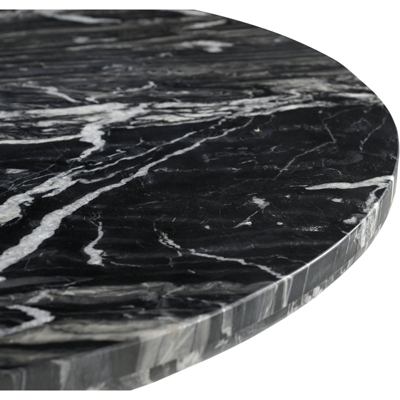 Orkhan 30" Bistro Dining Table, Black