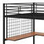 Lit mezzanine en métal avec bureau Battista-767673148-762711513