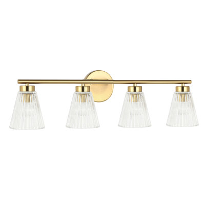 Meuble-lavabo 4 lumières Laclaire Laclaire